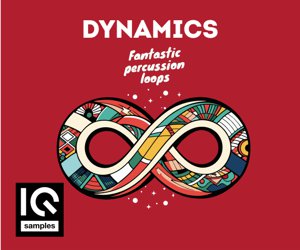 Loopmasters iq samples   dynamics   fantastic percussion loops   cover   300x250