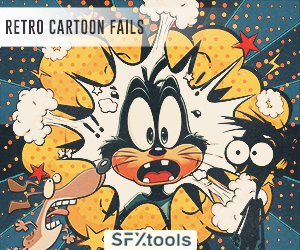 Loopmasters st rcf retro cartoon fails sfx 300x250