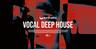 Rasster samples vocal deep house volume 1 banner