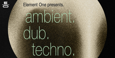 Element one ambient dub techno banner