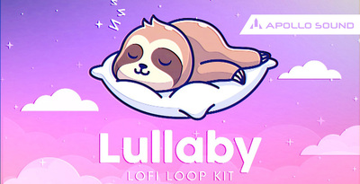 Apollo sound lullaby lofi loop kit banner