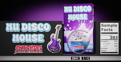 Munchies jukebox nu disco house volume 1 banner