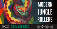 Modern jungle banner 1000x512