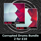 Blind audio corrupted drums bundle cover